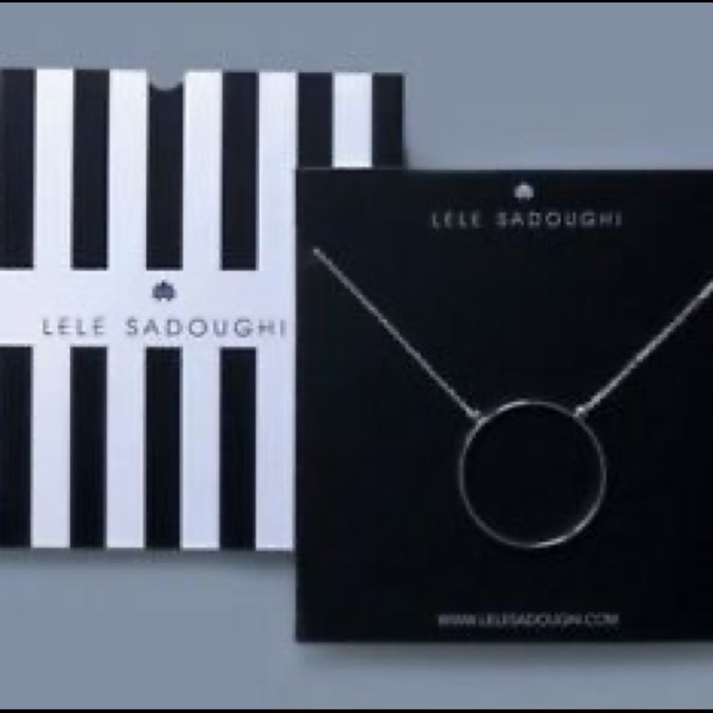 LELE SADOUGHI Circle Statement Necklace NEW! FFF - Picture 3 of 3